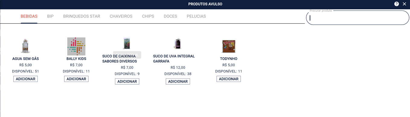 Produtos e Serviços